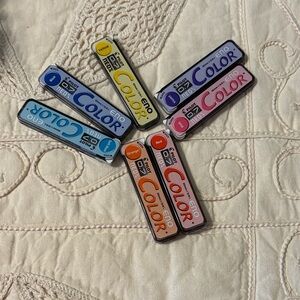 Set of 6 Eno Color Leads. Some used see photos